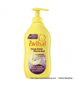 Zwitsal Lavendal Sleep Soft bath and washing gel  400ml